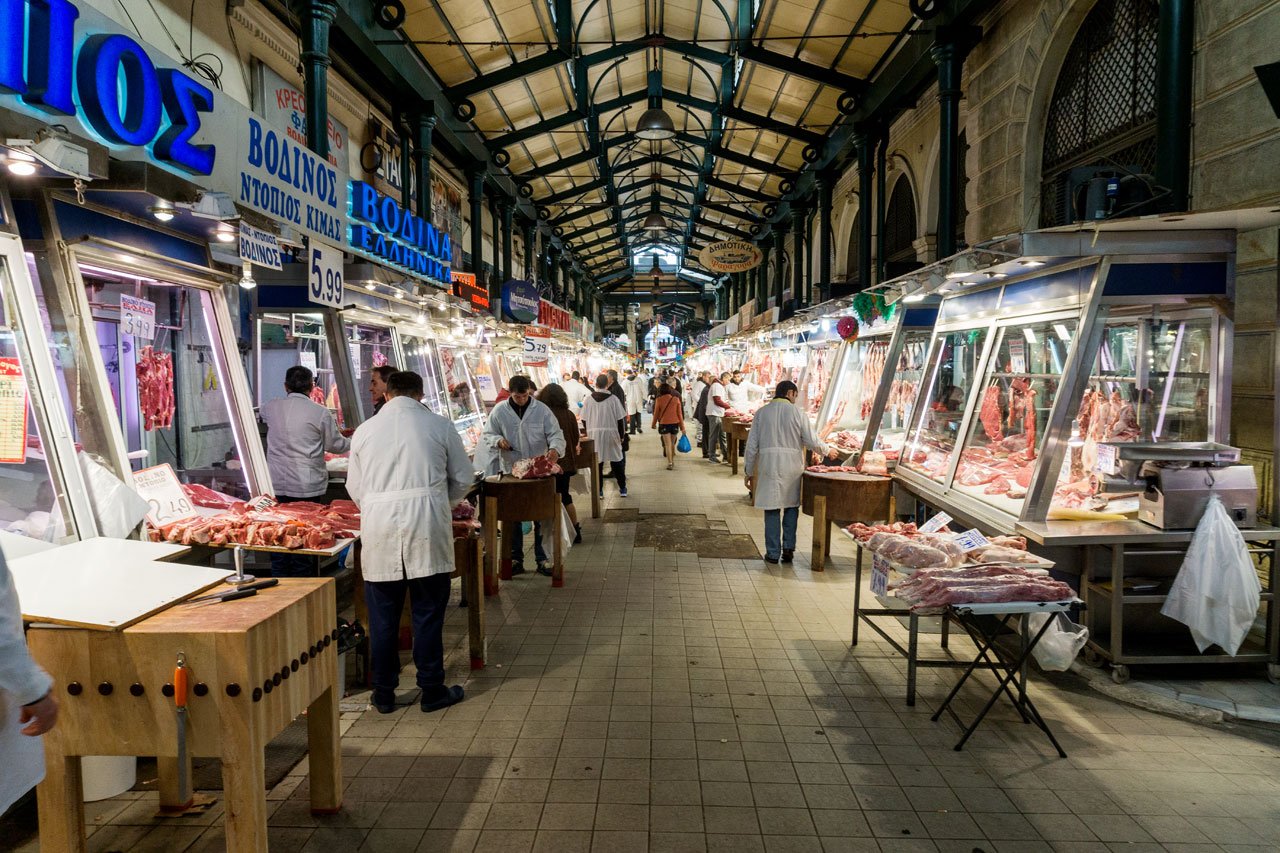Central Athens "Varvakios" Markets