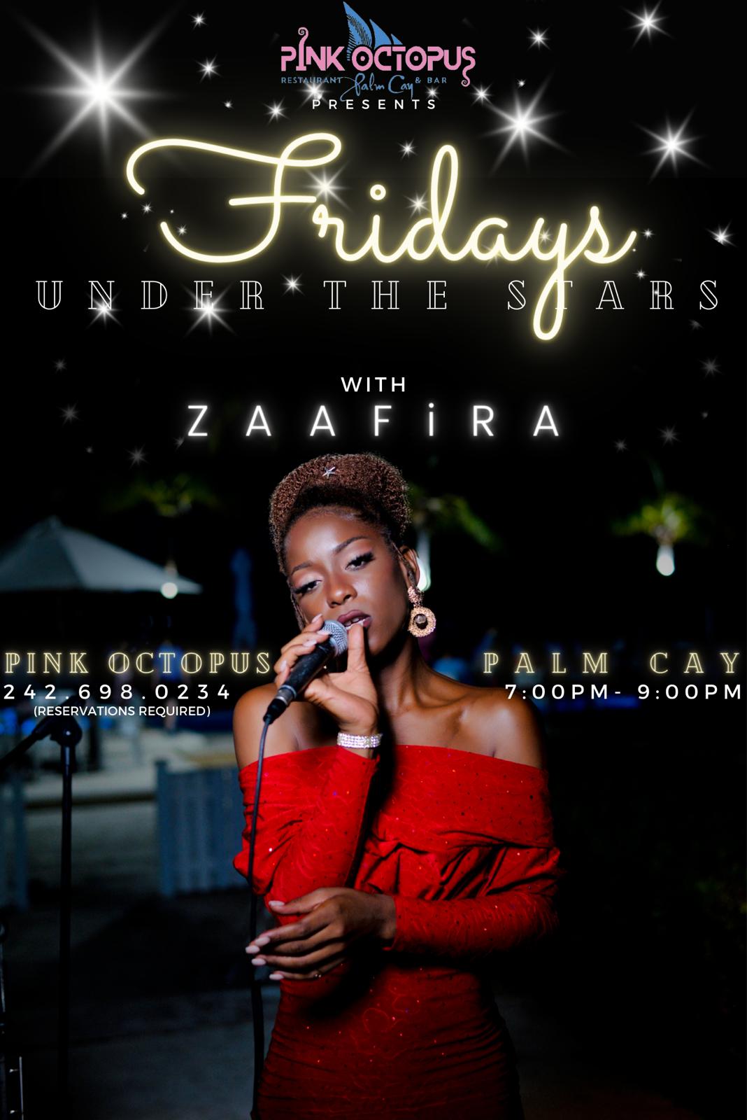 Fridays Under the Stars with Zaafira
