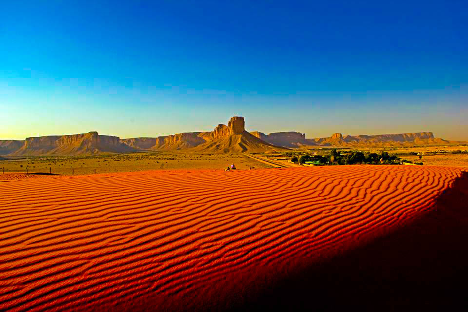 Red Sand Dunes