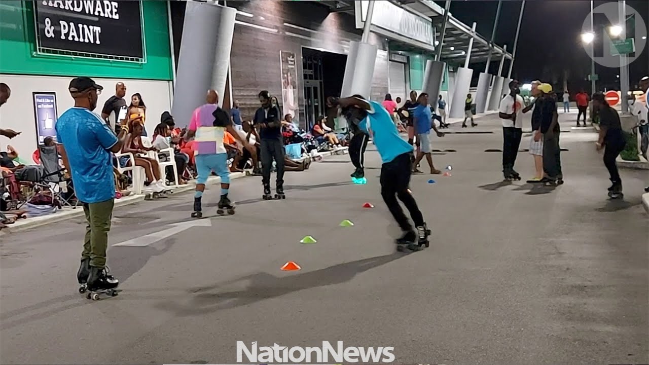 Roller Blading at Kooyman car park